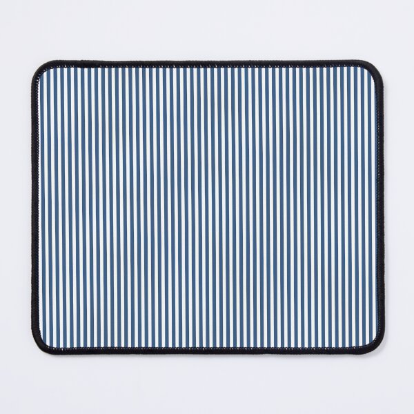Item preview, Soft Iris Blue and White Cabana Stripe designed and sold by podartist.