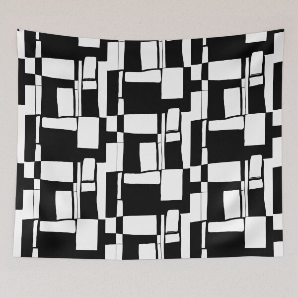 Item preview, Black and white abstract art designed and sold by AxRiiseDesign.