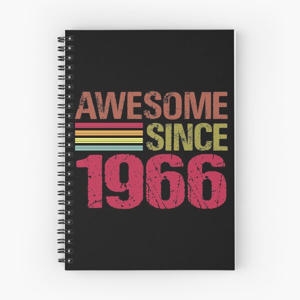 Item preview, Awesome Since 1966 Retro Vintage 55th Birthday Gift designed and sold by designbychow.