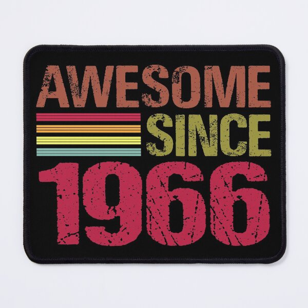 Item preview, Awesome Since 1966 Retro Vintage 55th Birthday Gift designed and sold by designbychow.