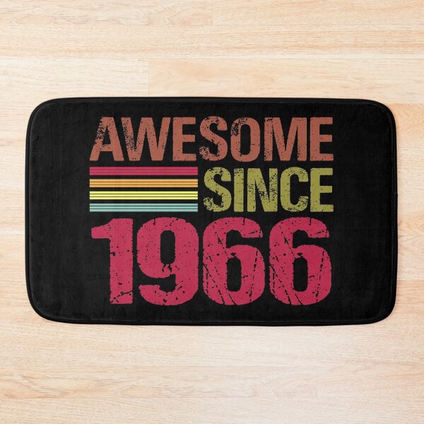 Item preview, Awesome Since 1966 Retro Vintage 55th Birthday Gift designed and sold by designbychow.