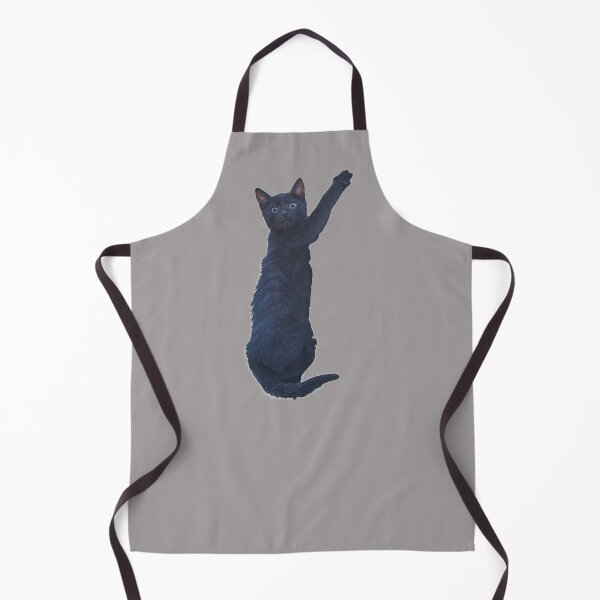 Item preview, Climbing Cat. Funny, cute black cat. Photo, photograph designed and sold by JellyBeenzz.