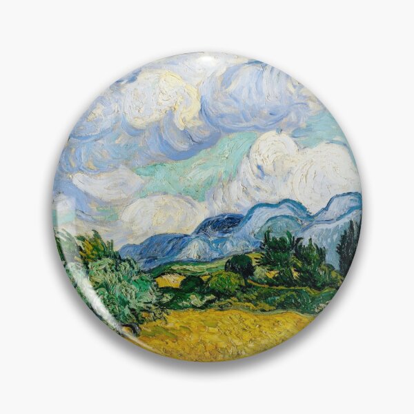 Item preview, Wheat Field with Cypresses (1889) - Vincent Van Gogh designed and sold by chamomile-cafe.