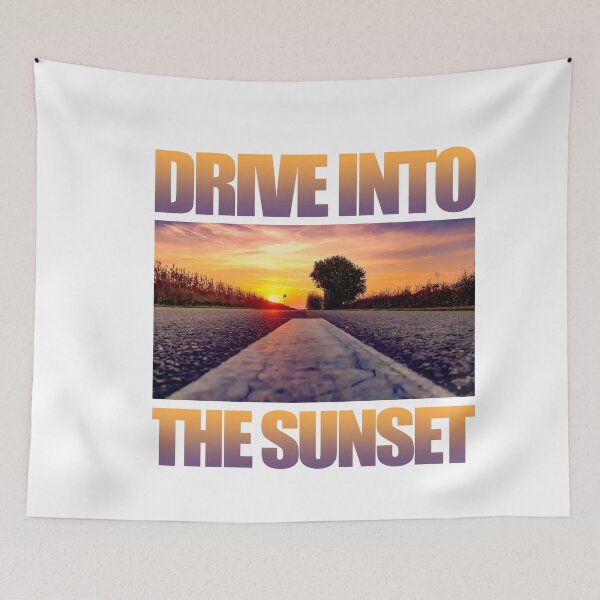 Item preview, Sunset Road - Drive Into The Sunset designed and sold by TeesForTheWorld.