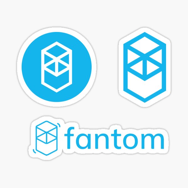 Fantom cryptocurrency - Fantom FTM Sticker