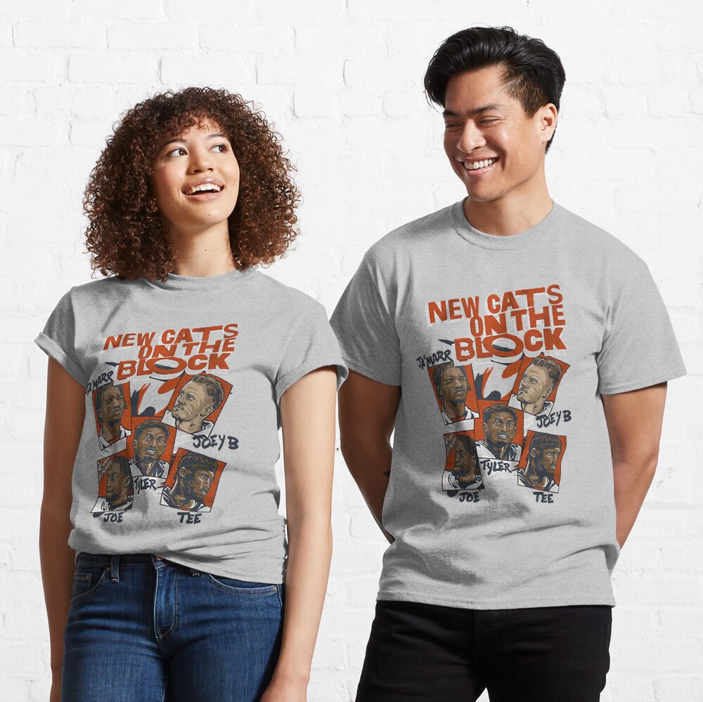 Burrow chase higgins mixon and boyd new cats on the block shirt