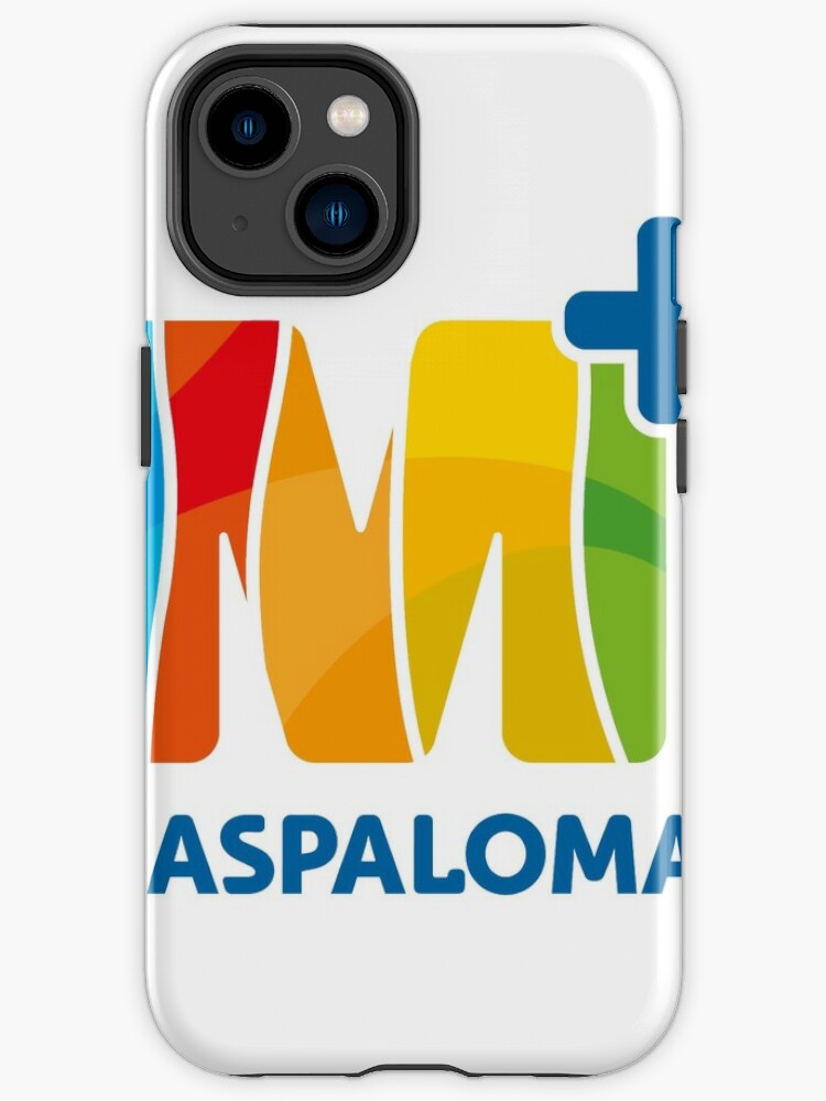 medida limpiar Superficial Funda de iPhone «Maspalomas en Gran Canaria con un hermoso logo» de  Jaguar68 | Redbubble