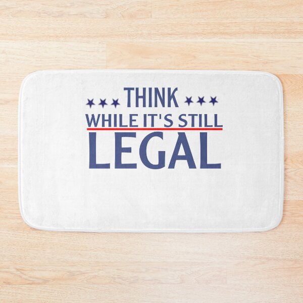 Item preview, Think While It's Still Legal Political Classic T-Shirt  designed and sold by Nedskr.