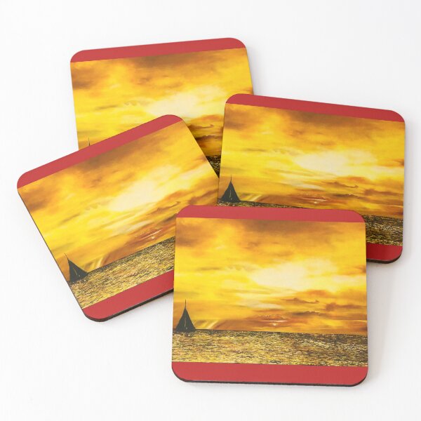 Item preview, Atardecer amarillo (yellow sunset) designed and sold by sandra reyes.