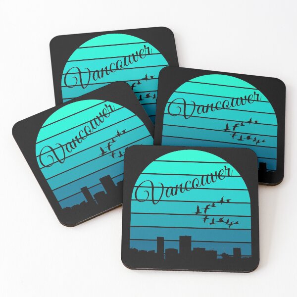 Item preview, Vancouver Skyline Retro Sunset  designed and sold by ACC .