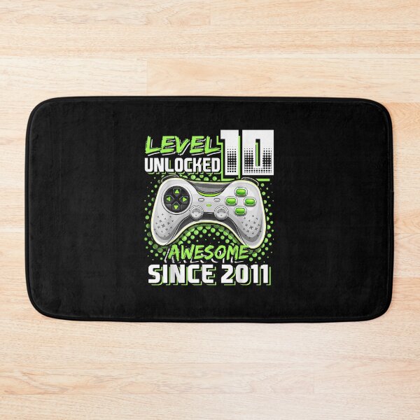 Item preview, Level 10 Unlocked Awesome 2011 Video Game 10th Birthday designed and sold by SeyedshiNaia.