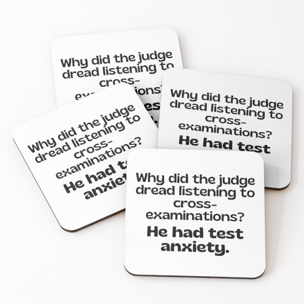 Item preview, Lawyer joke/pun - funny lawyer gift #20 designed and sold by PickaSticka.