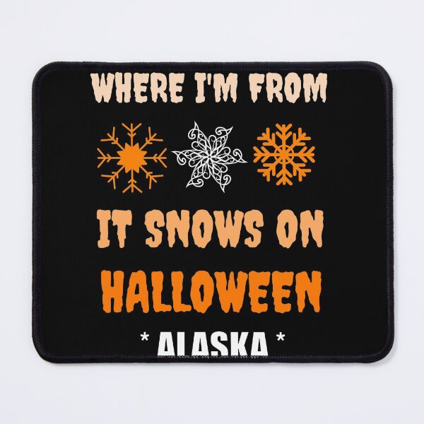 Item preview, Snow On Halloween In Alaska designed and sold by artfulnotebook.