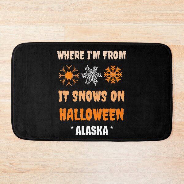 Item preview, Snow On Halloween In Alaska designed and sold by artfulnotebook.