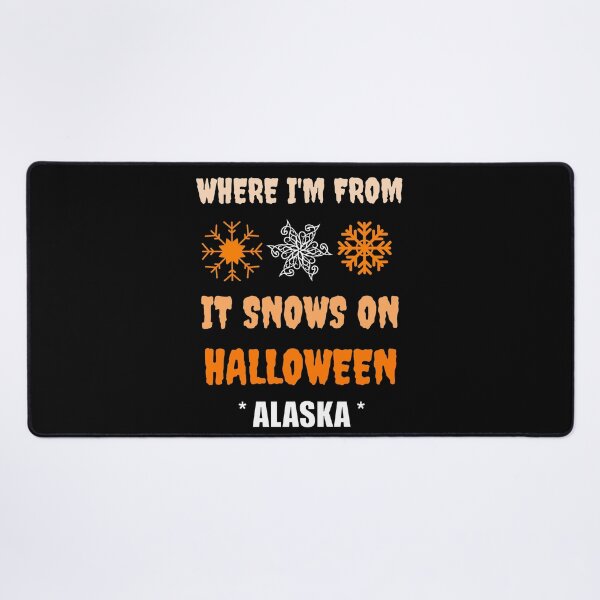 Item preview, Snow On Halloween In Alaska designed and sold by artfulnotebook.