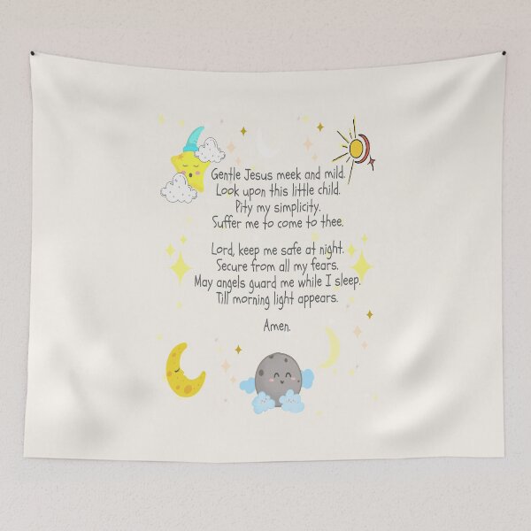 Item preview, Children Prayer - Gentle Jesus Prayers  designed and sold by Tovahblue.