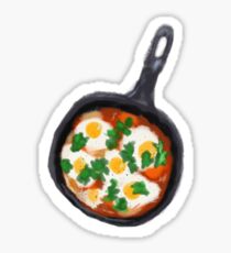 Shakshuka Digital Illustration Sticker