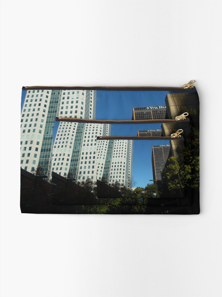 Alternate view of Engulfed in the Scene Zipper Pouch