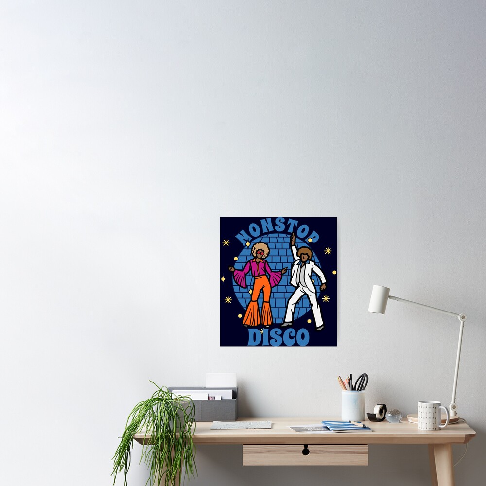 Nonstop Disco. Disco Music nonstop Greeting Card for Sale by ramazis