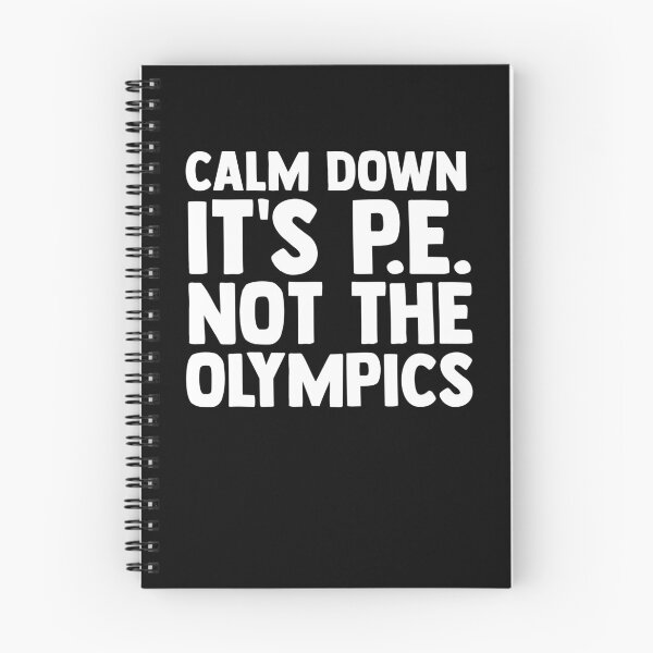 Item preview, Calm Down It's PE Not PE Instructors Physical Education designed and sold by Nessshirts.