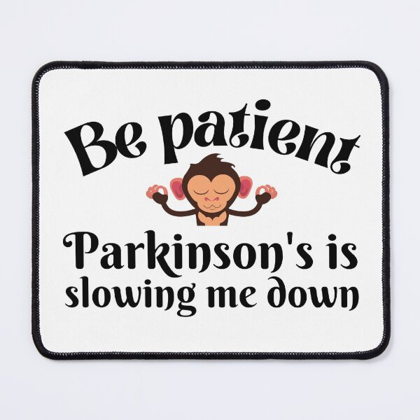 Item preview, Please be patient, I have parkinson's zen monkey designed and sold by Smileycreation.