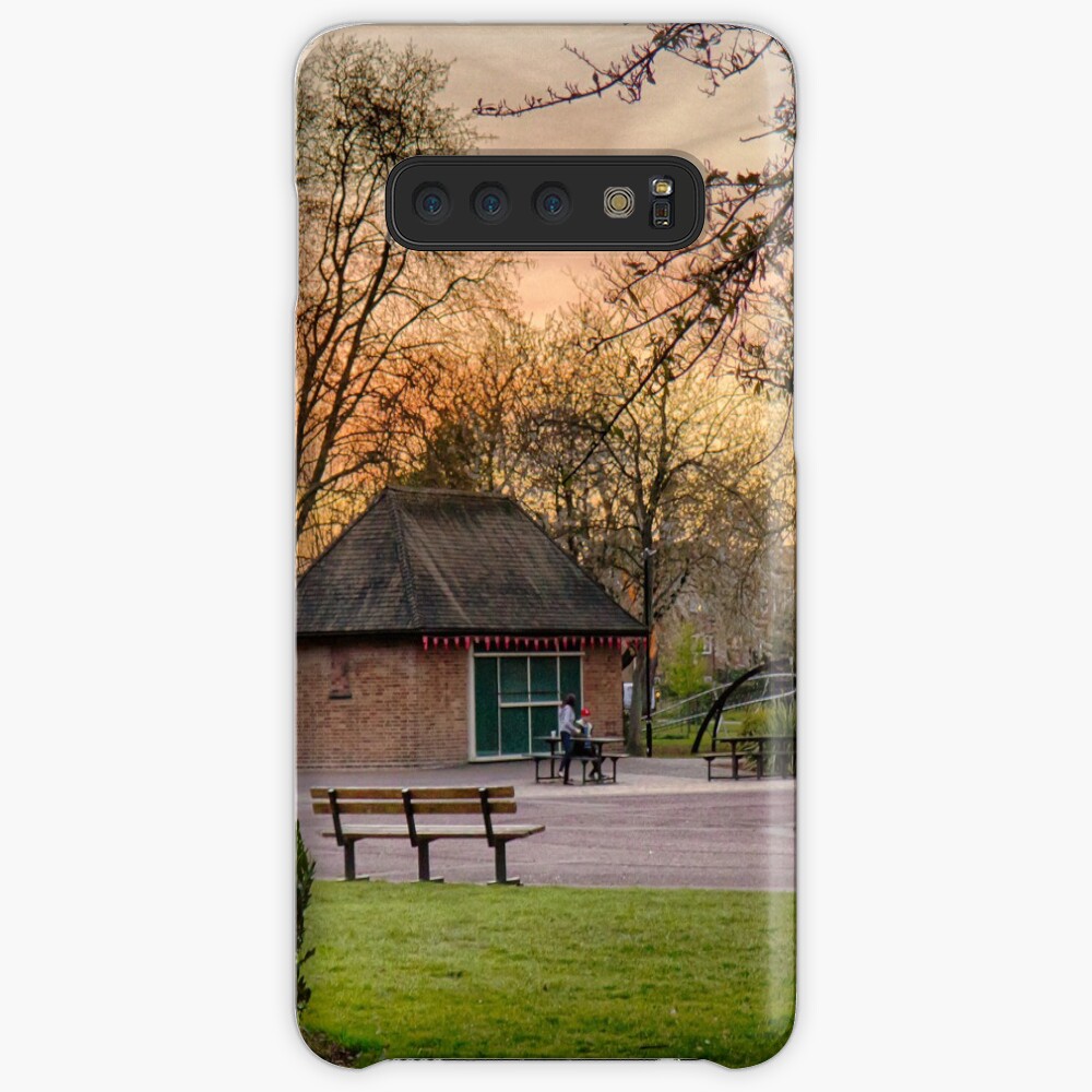 Springtime Sunset in Chapelfield Gardens Case & Skin for Samsung Galaxy