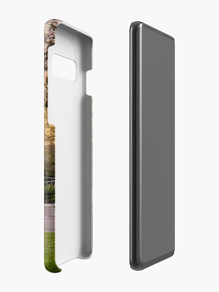 Alternate view of Springtime Sunset in Chapelfield Gardens Case & Skin for Samsung Galaxy