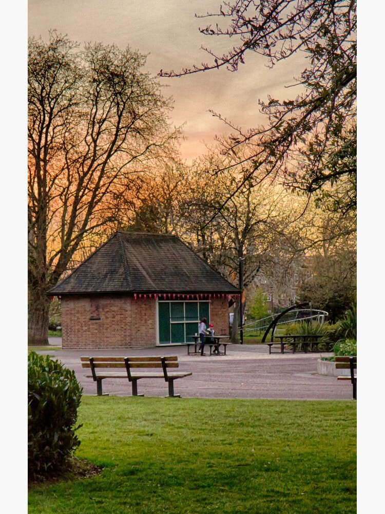 Springtime Sunset in Chapelfield Gardens by Ruski