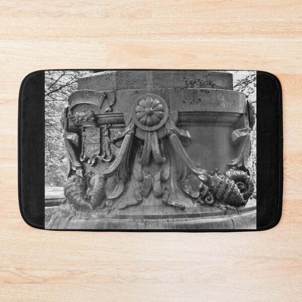 Item preview, The base of the fountain Strathcona Park, Ottawa, ON in b/w designed and sold by Shulie1.