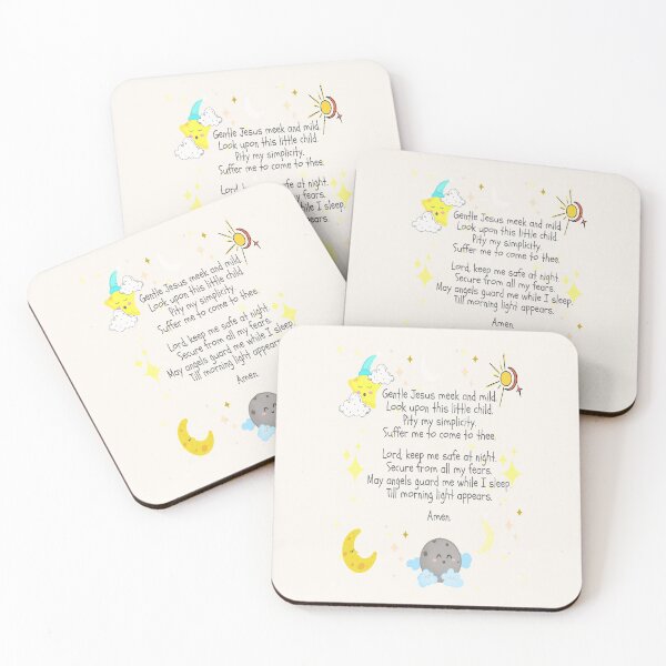 Item preview, Children Prayer - Gentle Jesus Prayers  designed and sold by Tovahblue.