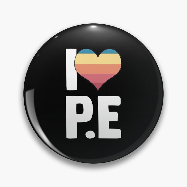Item preview, I Love PE Fitness Educator Physical Education Team PE Class designed and sold by Nessshirts.