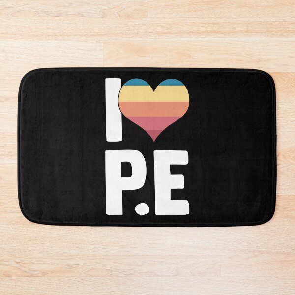 Item preview, I Love PE Fitness Educator Physical Education Team PE Class designed and sold by Nessshirts.