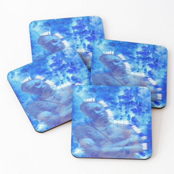 Item preview, African American Black Art Colorful Blue Pop Art designed and sold by BlackArt Cafe.