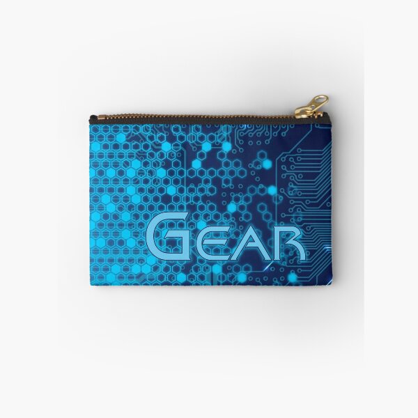 Item preview, Tech Accessory Pouch - Blue designed and sold by DecostaDesigns.