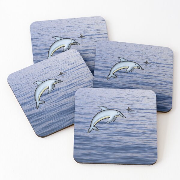 Item preview, The Dolphin Jumps Over The Sea designed and sold by Joyful Gelbe.