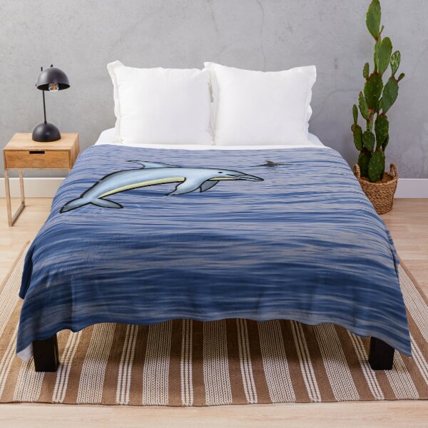 Item preview, The Dolphin Jumps Over The Sea designed and sold by Joyful Gelbe.