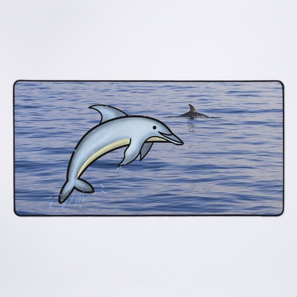 Item preview, The Dolphin Jumps Over The Sea designed and sold by Joyful Gelbe.