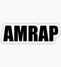 AMRAP Sticker
