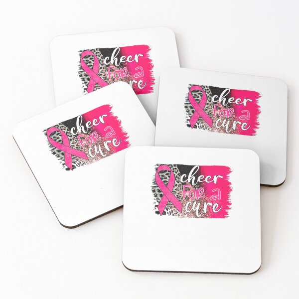 Item preview, Cheer Breast Cancer Awareness Leopard designed and sold by ZorraZaid.