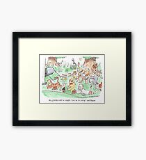 Test Match Special special Framed Print