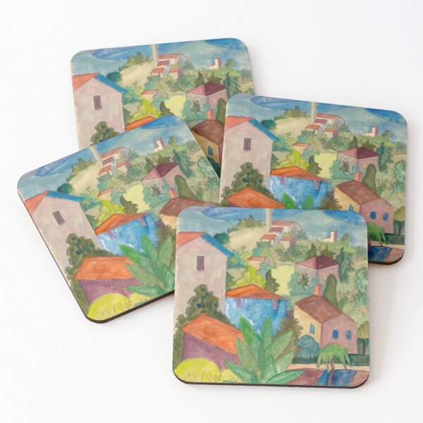 Item preview,  Landschaft im Tessin, by Hermann Hesse. designed and sold by Historical Paintings.