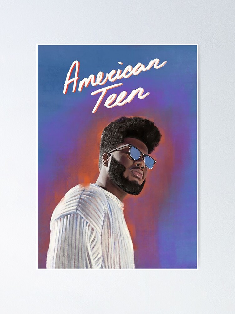 "Khalid American Teen Art" Poster For Sale By Pollardjoyce | Redbubble