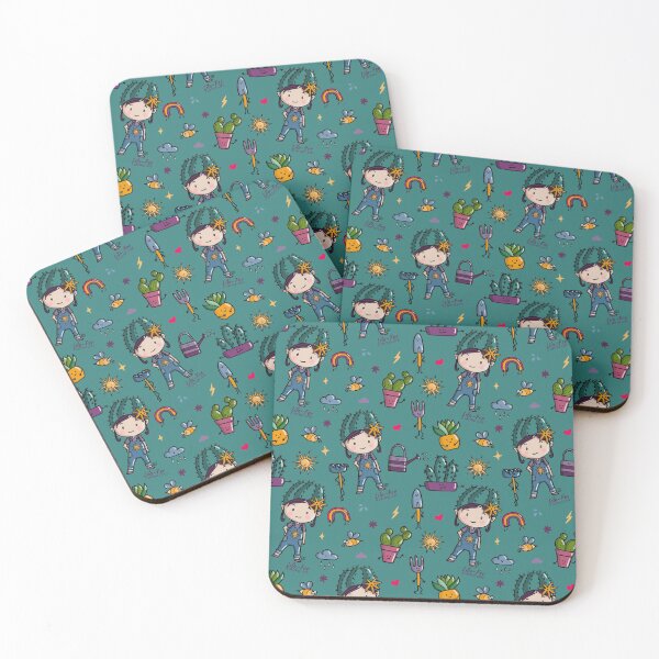 Item preview, Lile-fee - A Cactus Life - Masks and pouches designed and sold by VagoGraphicArt.