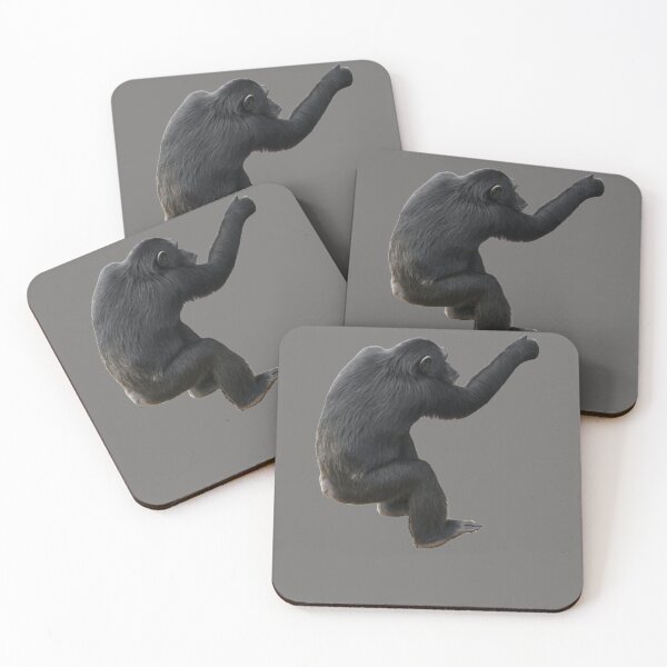 Item preview, Climbing Chimpanzee. Funny, cute chimp. Photo, photograph designed and sold by JellyBeenzz.