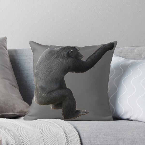 Item preview, Climbing Chimpanzee. Funny, cute chimp. Photo, photograph designed and sold by JellyBeenzz.