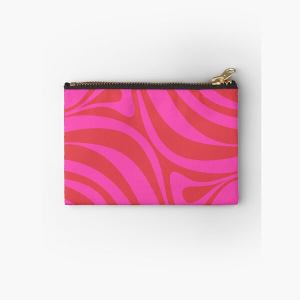 Item preview, New Groove Retro Swirl Abstracto Magenta Rosa Rojo designed and sold by kierkegaard.