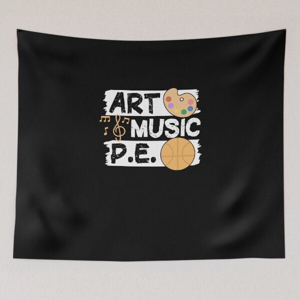 Item preview, Art Music PE Fitness Educator Physical Education Team designed and sold by Nessshirts.