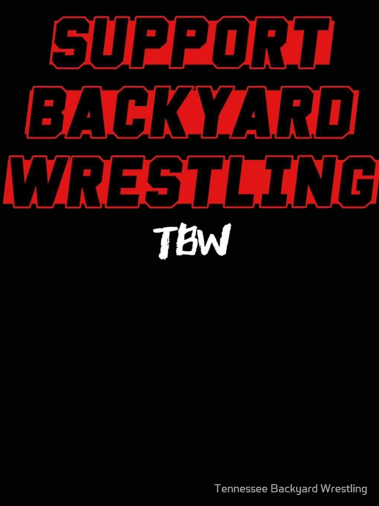 Thumbnail 4 of 4, Relaxed T-Shirt, Support Backyard Wrestling (TBW) Merchandise designed and sold by Tennessee Backyard Wrestling.