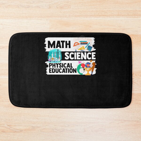 Item preview, Math Science Physical Education PE Class Athletes Coaches designed and sold by Nessshirts.