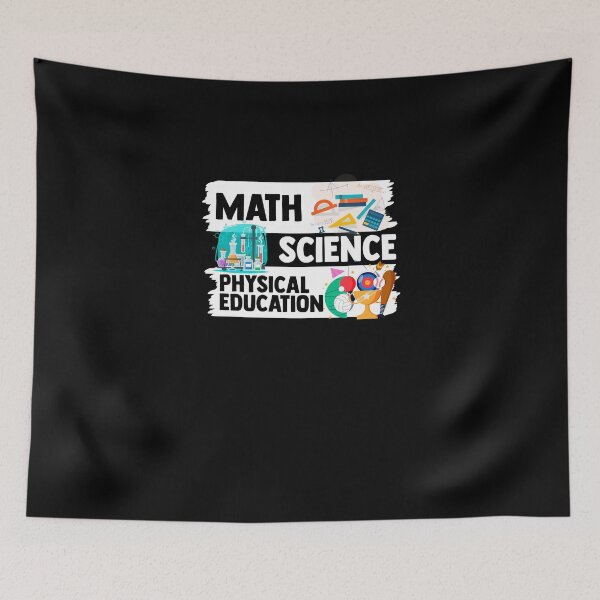 Item preview, Math Science Physical Education PE Class Athletes Coaches designed and sold by Nessshirts.
